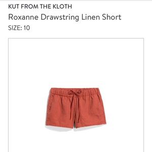 KFTK Roxanne Linen Short